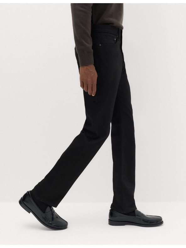 Marks & Spencer Разтегливи дънки с права кройка Marks & Spencer черни