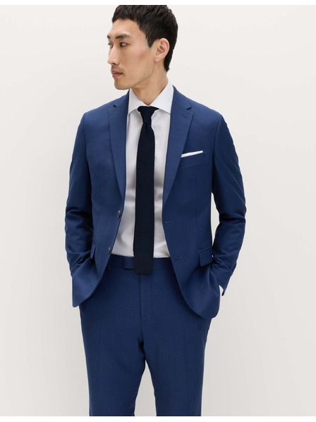 Marks & Spencer Костюмно сако с много тесен крой Marks & Spencer тъмносиня