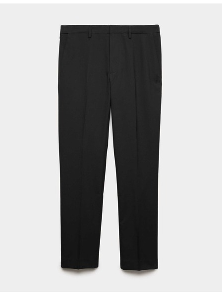 Marks & Spencer Тесни панталони с една гънка Marks & Spencer черен