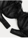 Marks & Spencer Балконет сутиен Jasmine с банели и дантела, размер A–E Marks & Spencer черен