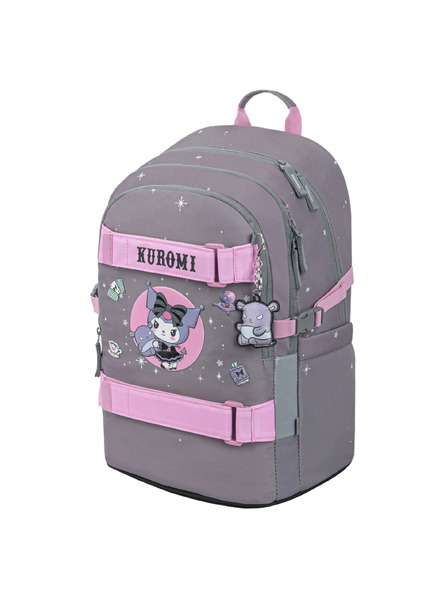 BAAGL  BAAGL Училищна раница Skate Kuromi Grey GRS