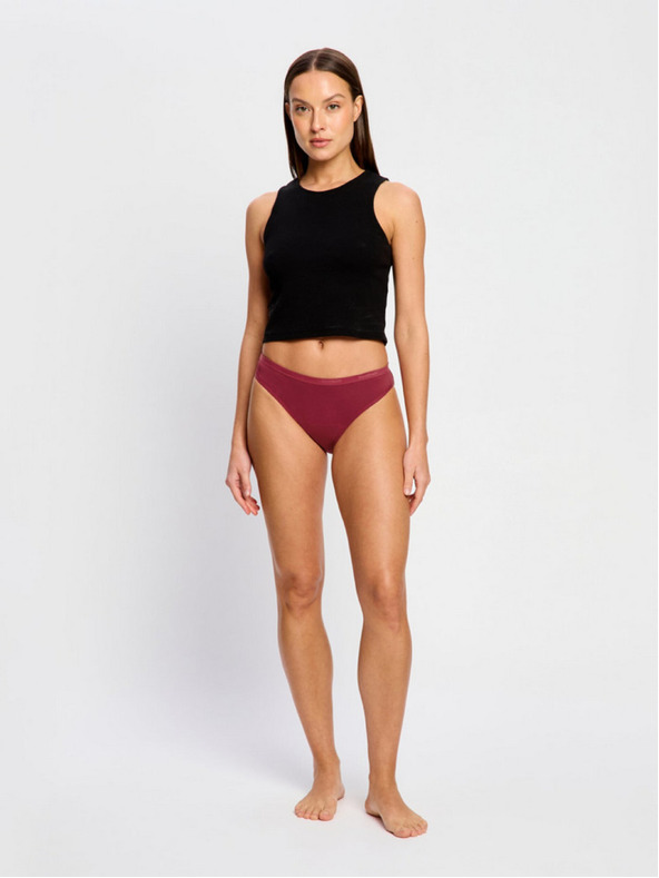 Modibodi Менструални бикини Modibodi Classic Moderate Bud Red