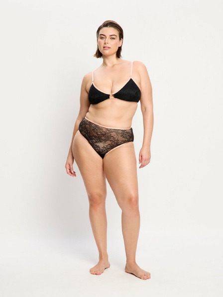 Modibodi Менструални бикини Modibodi Bliss Hi Waist Brief Moderate Jet Black