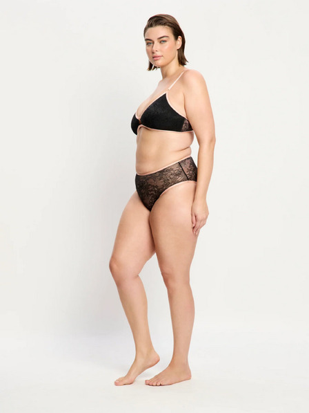 Modibodi Менструални бикини Modibodi Bliss Hi Waist Brief Moderate Jet Black