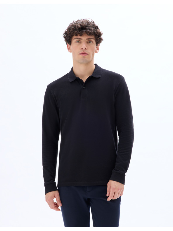Celio Поло тениска Meoneml с дълъг ръкав