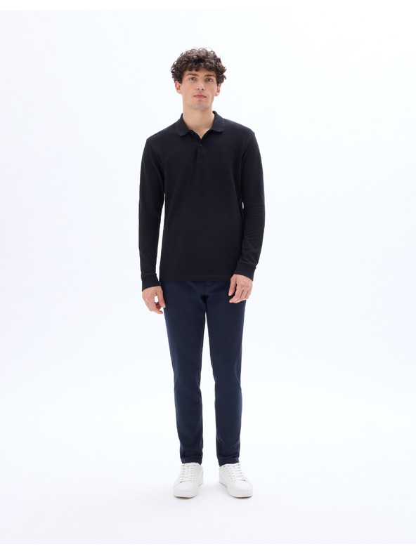 Celio Поло тениска Meoneml с дълъг ръкав