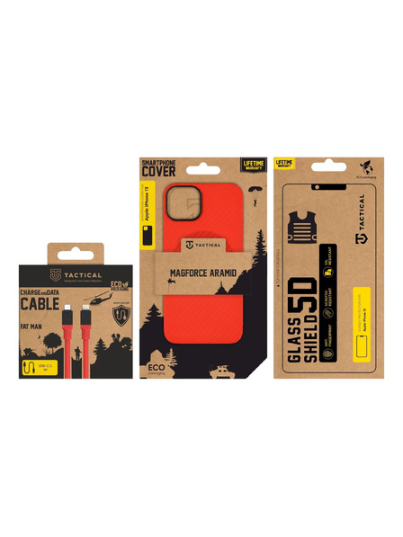 Tactical Tactical Red Limited Edition Combo за Apple iPhone 13