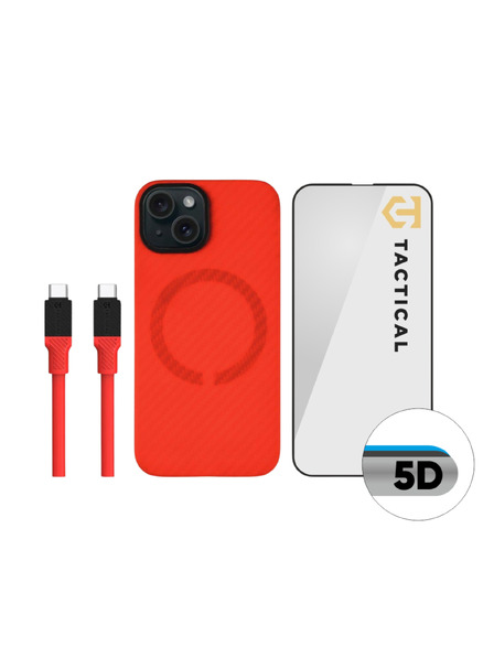 Tactical Tactical Red Limited Edition Combo за Apple iPhone 15