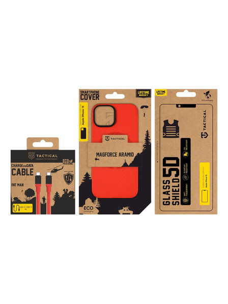 Tactical Tactical Red Limited Edition Combo за Apple iPhone 15