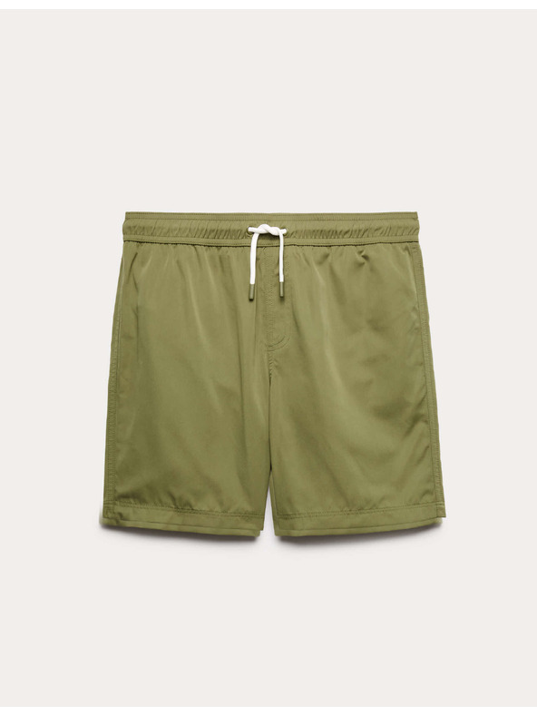 Marks & Spencer Еднотонни бански шорти (6–16 години) Marks & Spencer зелена