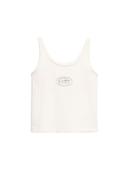 Marks & Spencer Топ с кръчмалски плетен узор със висок процент памук (6–16 години) Marks & Spencer кремав