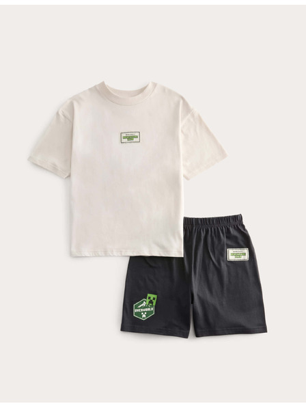 Marks & Spencer Пижама от чист памук с мотив Minecraft™ (6–16 години) Marks & Spencer сива