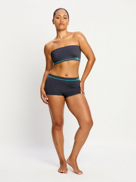 Modibodi Дамски бикини Modibodi Smileyworld Seamless Boyshort Moisture Wicking Steel