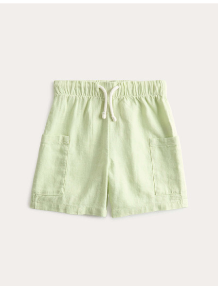 Marks & Spencer Карго къси панталони от ленена смес (2-8 години) Marks & Spencer зелено