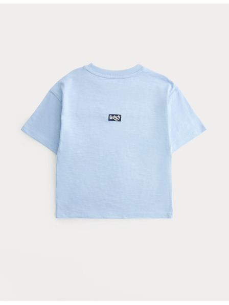 Marks & Spencer Тениска Bluey™ от чист памук (2–8 години) Marks & Spencer синя