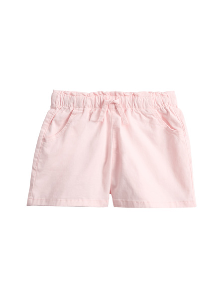 Marks & Spencer Дънкови шорти с еластичен пояс (2–10 години) Marks & Spencer розова
