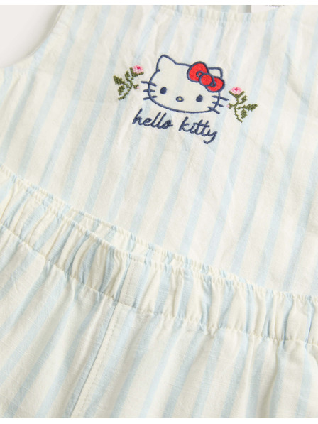 Marks & Spencer 2-частен комплект с мотив Hello Kitty™ от чист памук (2–8 години) Marks & Spencer крем