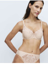 Marks & Spencer Сутиен Amelia с дантела, пълна чашка, с костици (A–E) Marks & Spencer бежова