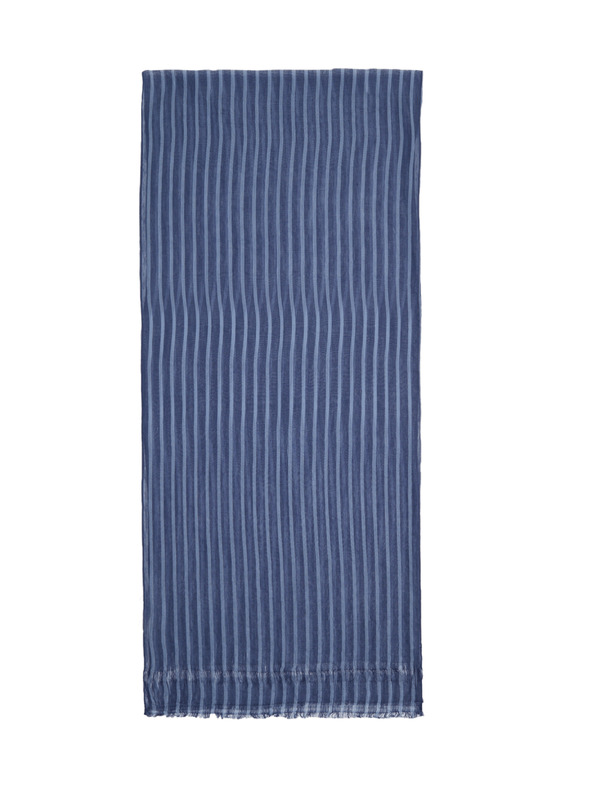 Marks & Spencer Раирана шал Marks & Spencer синя
