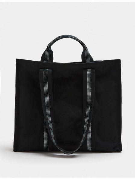 Marks & Spencer Платнена чанта Marks & Spencer морско синя