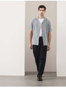 Marks & Spencer Ризи от лнена смес с къс ръкав Marks & Spencer син
