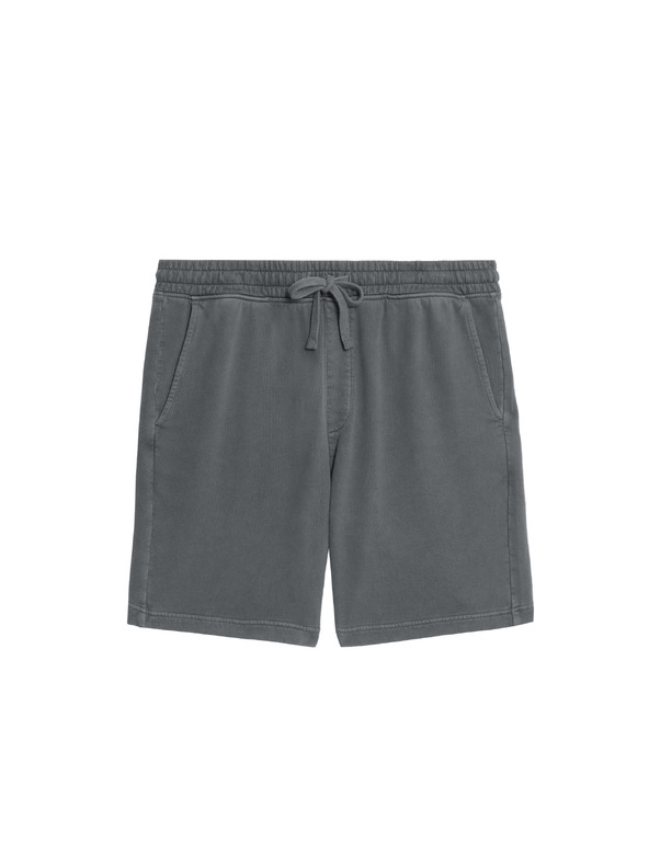 Marks & Spencer Шорти от чист памук с еластична талия Marks & Spencer сив
