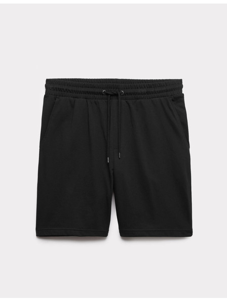 Marks & Spencer Шорти с еластична талия, с висок процент памук Marks & Spencer черен