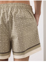 Marks & Spencer Бързосъхнещи бански шорти с геометричен принт Marks & Spencer зелен