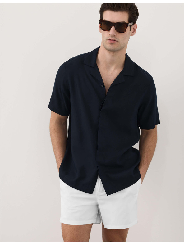 Marks & Spencer Бързосъхнещи бански шорти Marks & Spencer бял