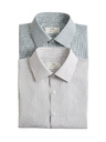 Marks & Spencer Карирани ризи с нормален силует, лесни за гладене, 2 бр. Marks & Spencer зелена