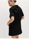 Marks & Spencer Мини рокля с лнен яка Marks & Spencer черен