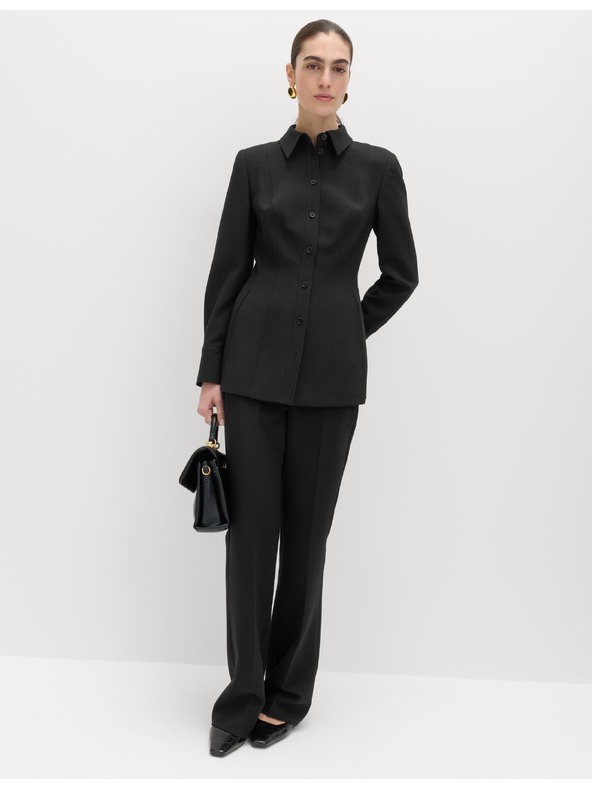 Marks & Spencer Панталони с тесен цип Marks & Spencer черна