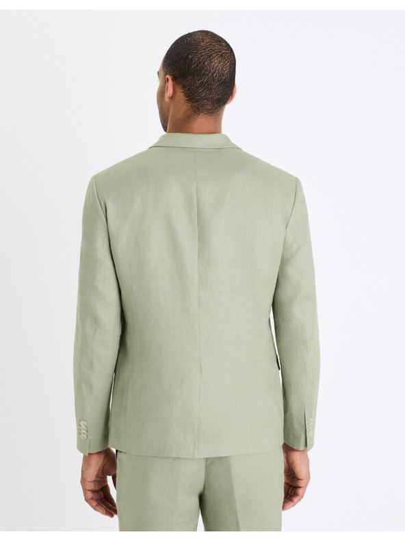 Celio Ленено сако slim Buhot2
