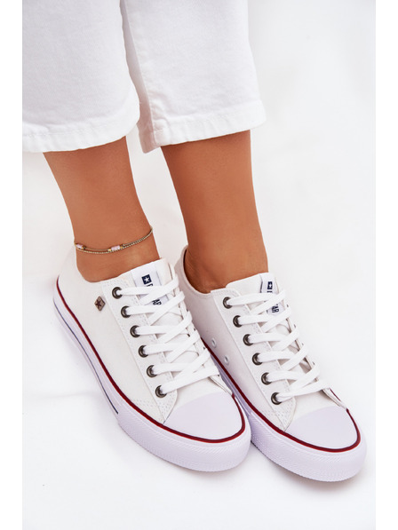 BIG STAR SHOES Дамски нискорослови маратонки Big Star – бели