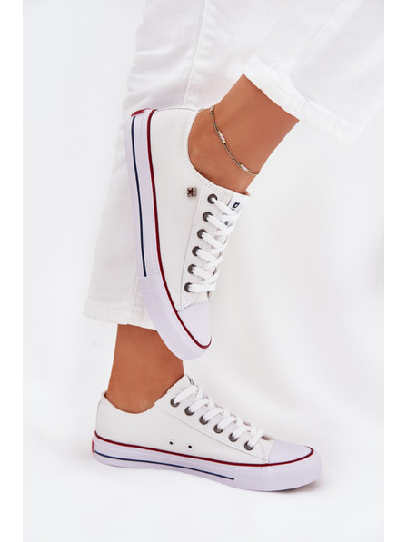 BIG STAR SHOES Дамски нискорослови маратонки Big Star – бели