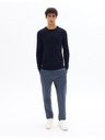 Celio Тъмносин вълнен основен пуловер Celio Semerirond