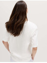 Marks & Spencer Oversized тениска с графика от чист памук Marks & Spencer бяла