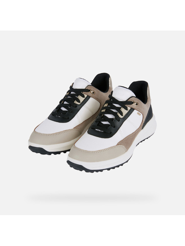 Geox Бели дамски кецове Geox Pg1x