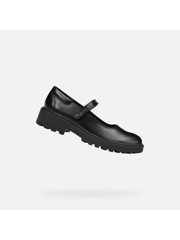 Geox Черни момичешки балеринки Geox Casey