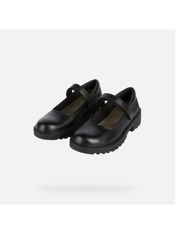 Geox Черни момичешки балеринки Geox Casey