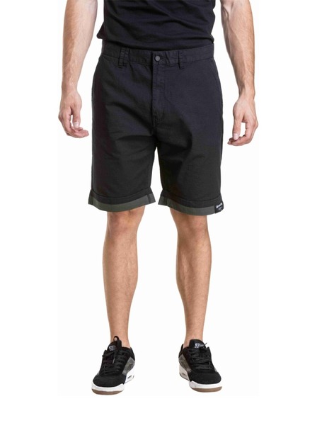 Meatfly Мeatfly мъжки къс панталон Barry 2.0 Black / Army Green Ripstop