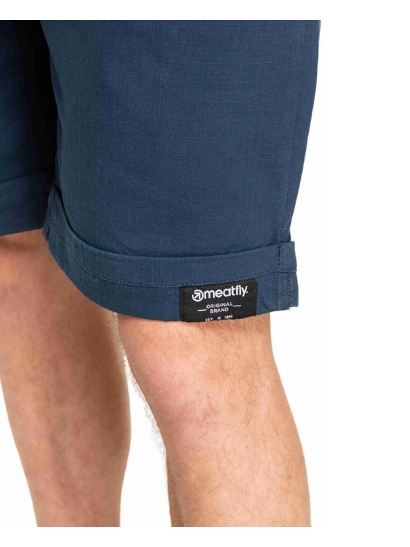 Meatfly Мeatfly мъжки къс панталон Barry 2.0 Night Blue Ripstop
