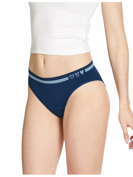 Love Luna Детски менструални бикини Love Luna Seamfree Bikini Brief Night Sky