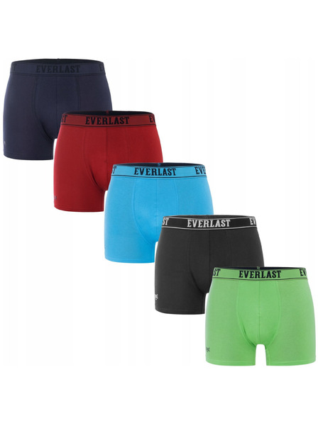 Everlast Комплект от пет - мъжки боксерки Everlast многоцветни