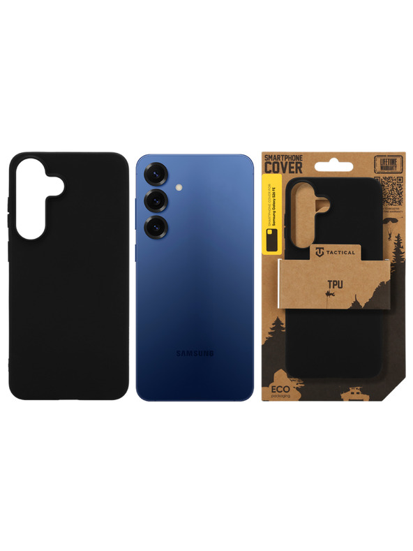 Tactical Tactical TPU Калъф за Samsung Galaxy S26 FE Black