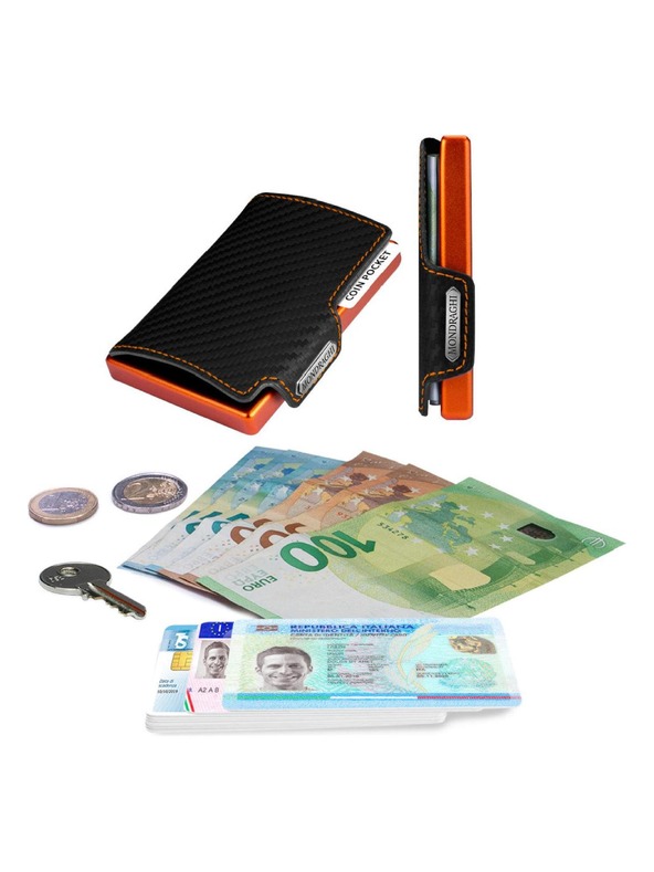 Mondraghi Портфейл Mondraghi Racing Carbon Orange