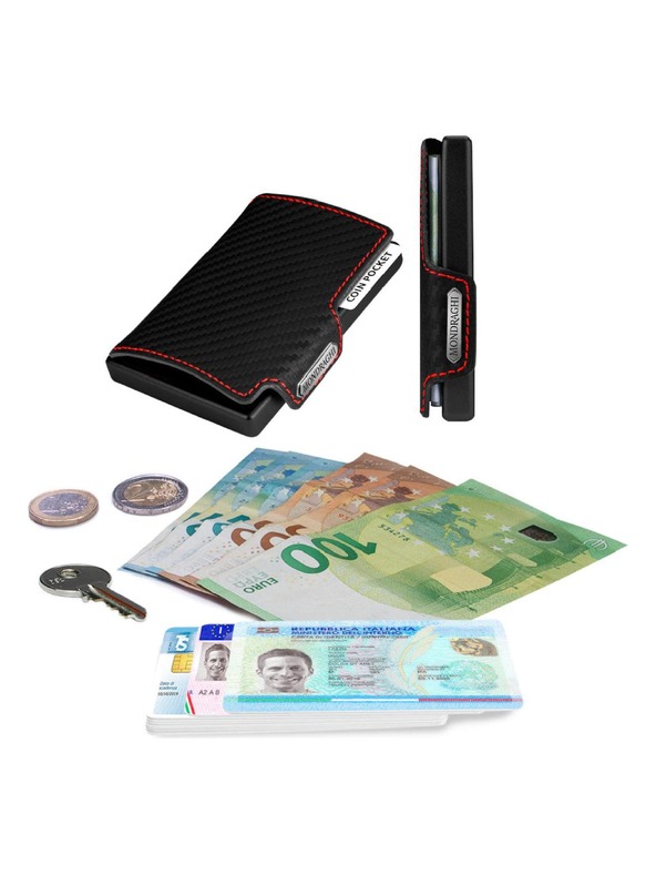 Mondraghi Портфейл Mondraghi Racing Carbon Red