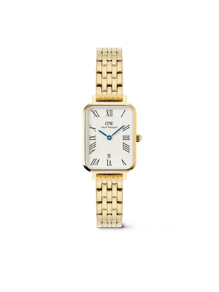 Daniel Wellington Daniel Wellington дамски часовник Quadro Roman Numerals Date 5-link DW00100861