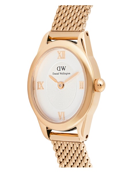 Daniel Wellington Дамски часовник Daniel Wellington Ophelia Mini mesh овален DW00100940