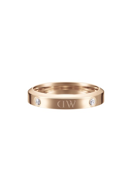Daniel Wellington Дамски стоманен пръстен Daniel Wellington Classic Lumine